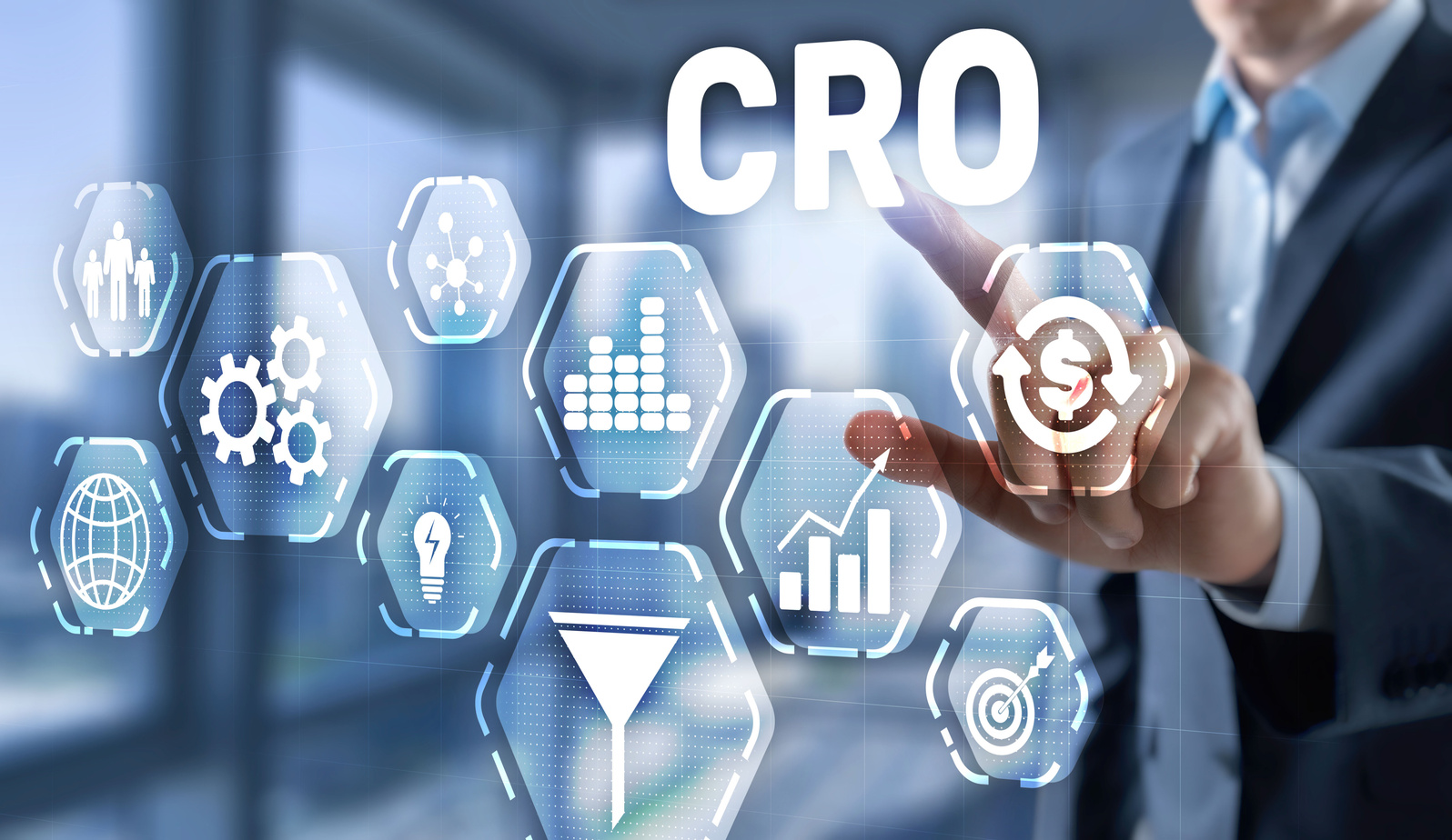 Business Conversion Rate Optimization Concept